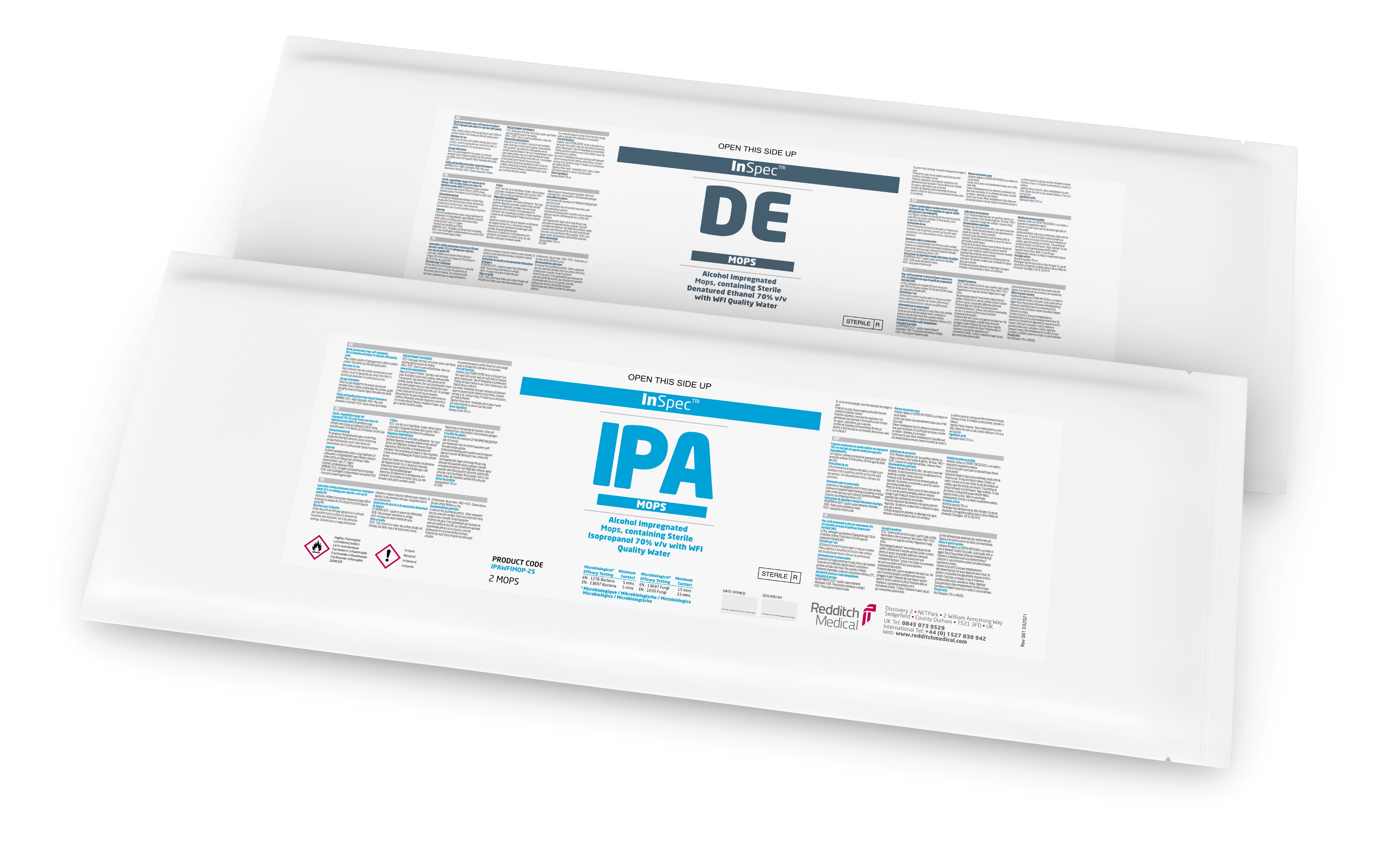 Vorgetränkte Moppbezüge