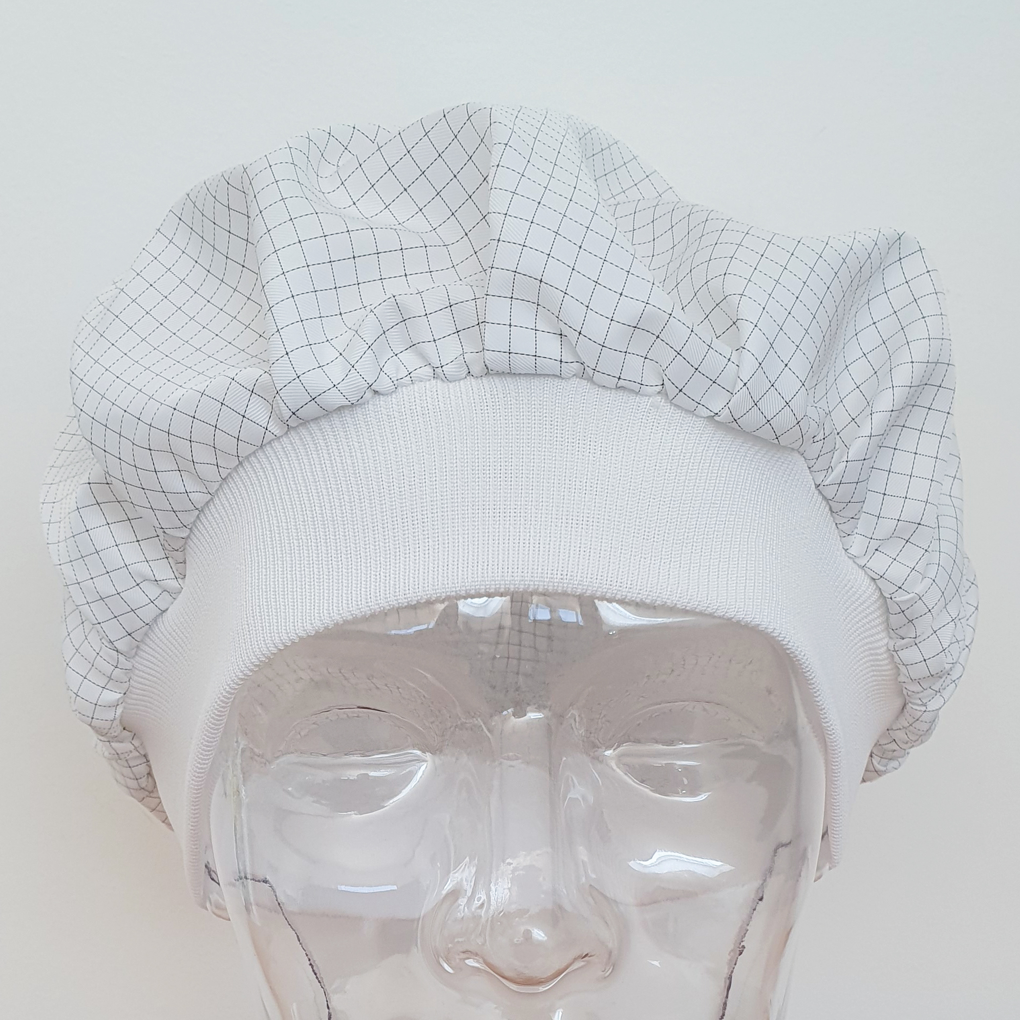 Basismodell 67, Baretthaube mit Strickbund