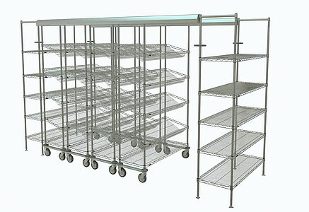 Top-Track® Stockage sur rayonnages compacts