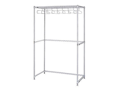 Standard gown rack, free-standing