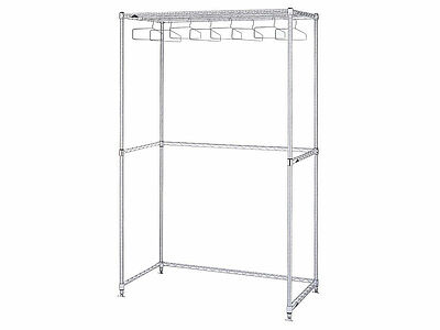 Stationair kledingrek