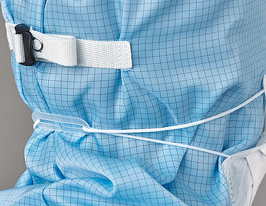 Bevestigingsclip voor maskers met oorlussen