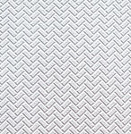 White conductive plastic sole with herringbone profile White conductive plastic sole with herringbone profile