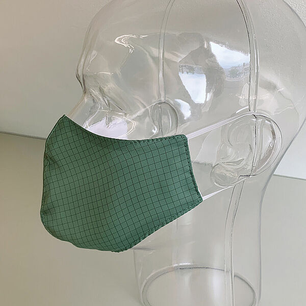 face mask with elastic ear loops, 26 cm wide, Art.-No. 1748DAST1