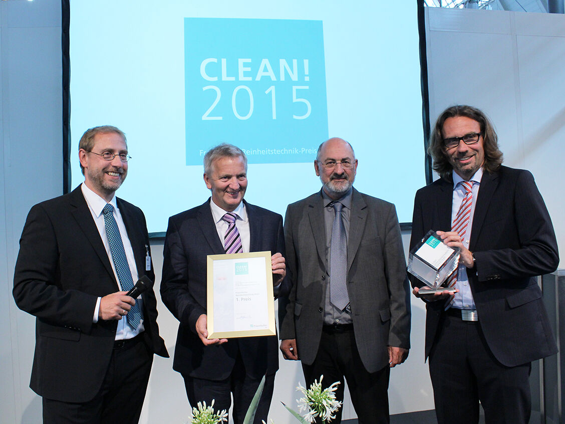 Gagnant du prix CLEAN! (FhG IPA, Stuttgart)