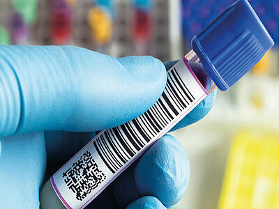 Barcode/QR-code labels
